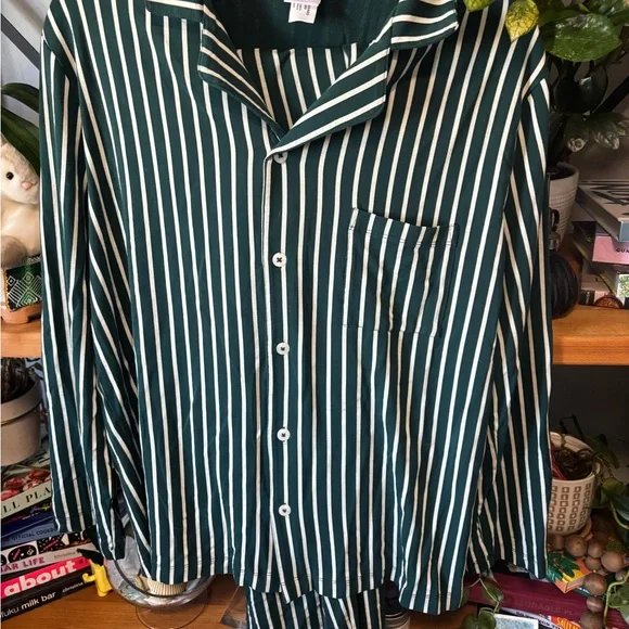 Hanna Andersson Adult Long Sleeve HannaSoft™ Pajama Set | Small - Picture 5 of 6